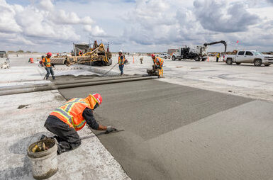 High-tech, low-carbon concrete project a Canadian first at YYC  Calgary International Airport Thumbnail