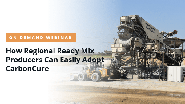How Regional Ready Mix Producers Can Easily Adopt CarbonCure