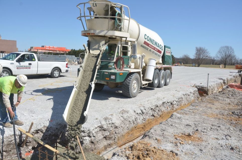 Conewago low-carbon concrete mixer