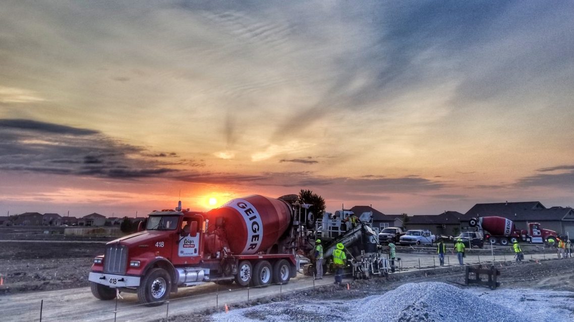 geiger ready-mix sunset