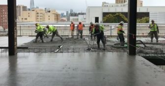Central Pouring CarbonCure Concrete - UC Hastings, San Fran2