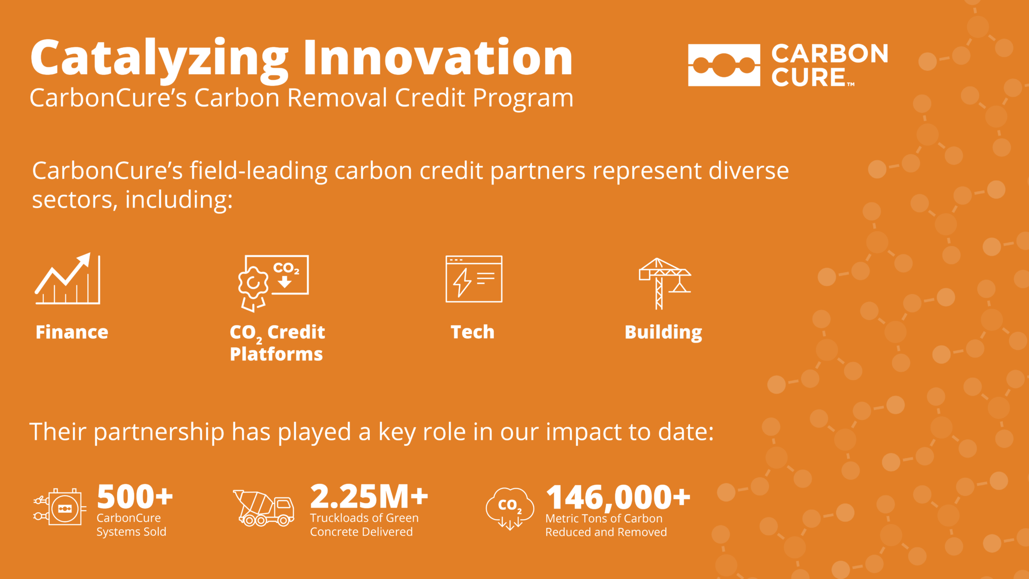 CarbonCure Celebrates FieldLeading Carbon Removal Partners CarbonCure