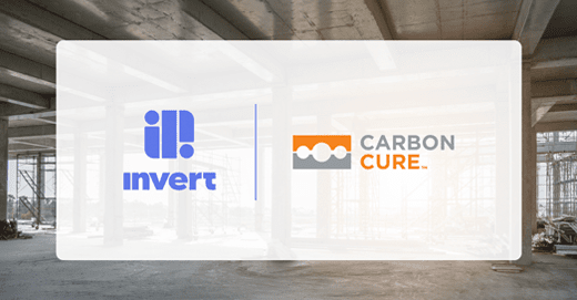 Invert and CarbonCure Sign the World&#8217;s Largest Purchase Agreement For Carbon Credits to Store CO₂ Through Carbon Mineralization