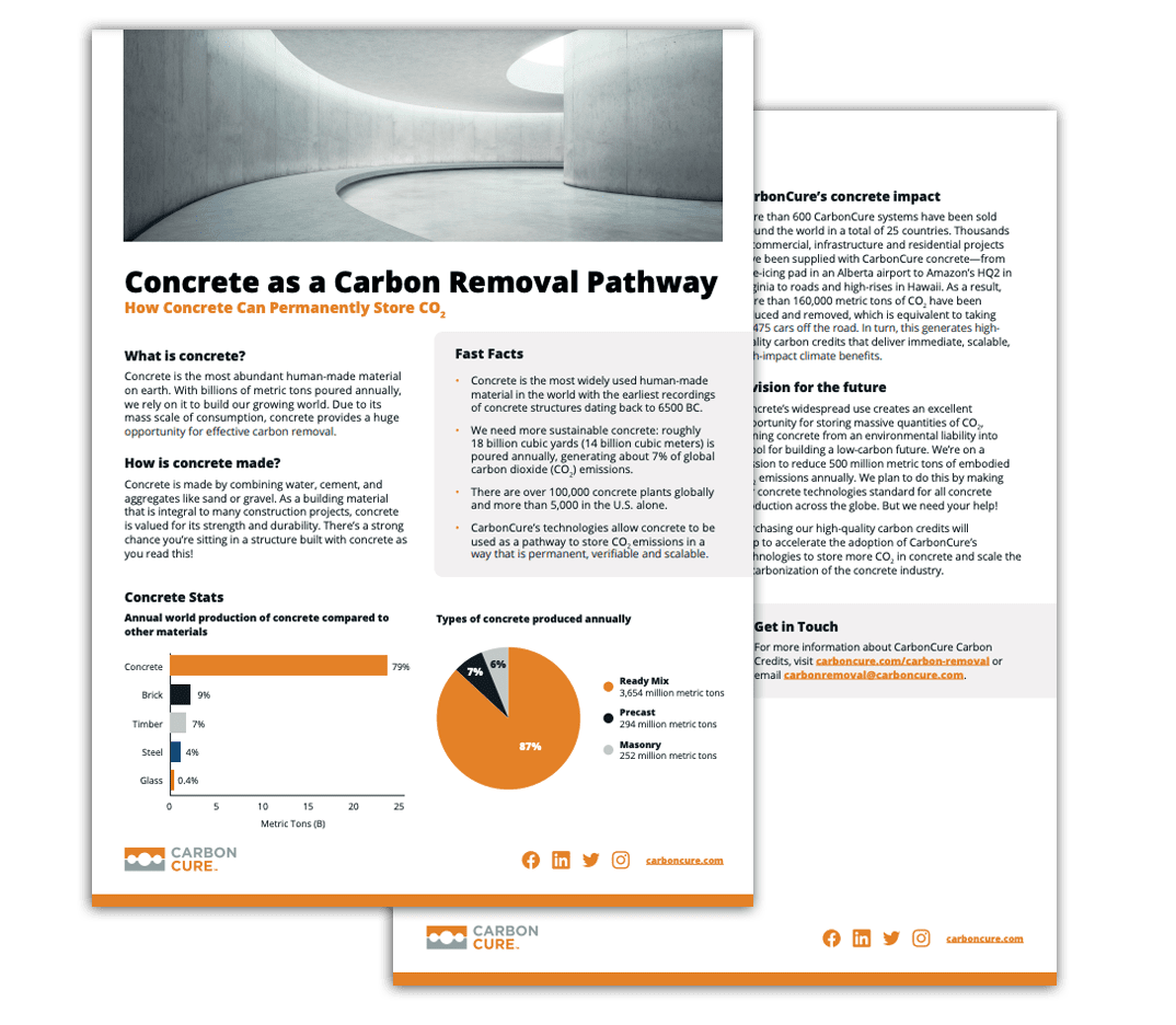 Concrete as a Carbon Removal Pathway