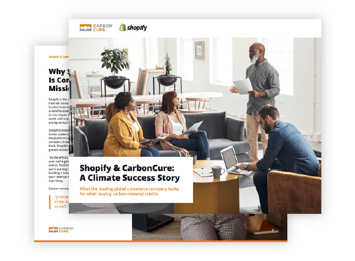 Shopify & CarbonCure: A Climate Success Story