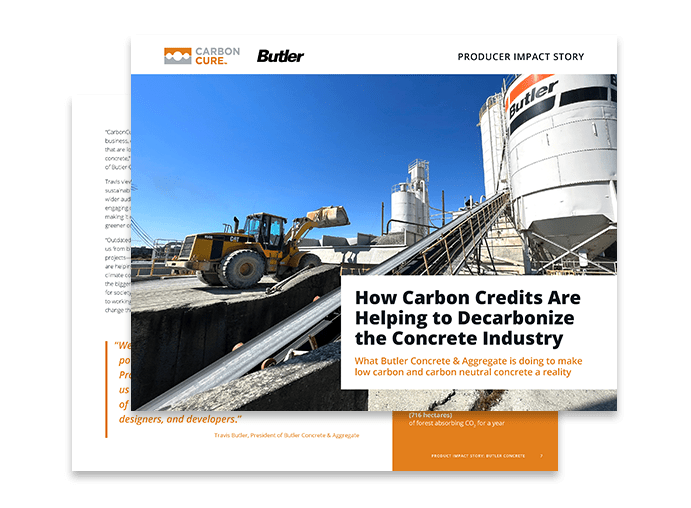 How Carbon Credits Are Helping to Decarbonize the Concrete Industry