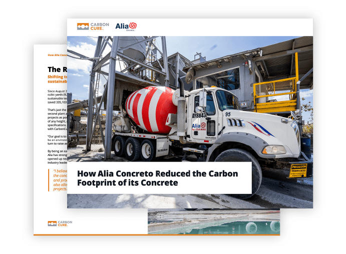 How Alia Concreto Reduced the Carbon Footprint of its Concrete