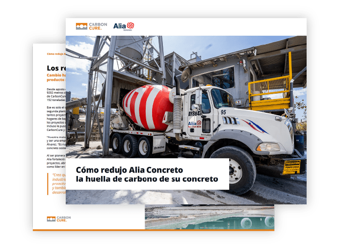 Cómo ALIA concreto redujo la huella de carbono de sus concretos