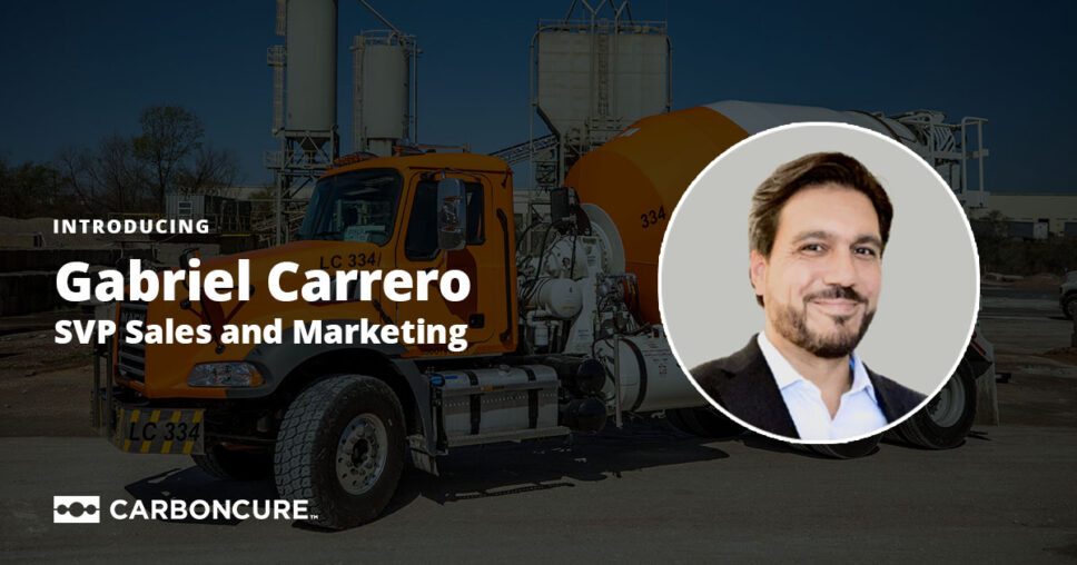 CarbonCure Technologies Welcomes New Senior Vice President of Sales &amp; Marketing Thumbnail