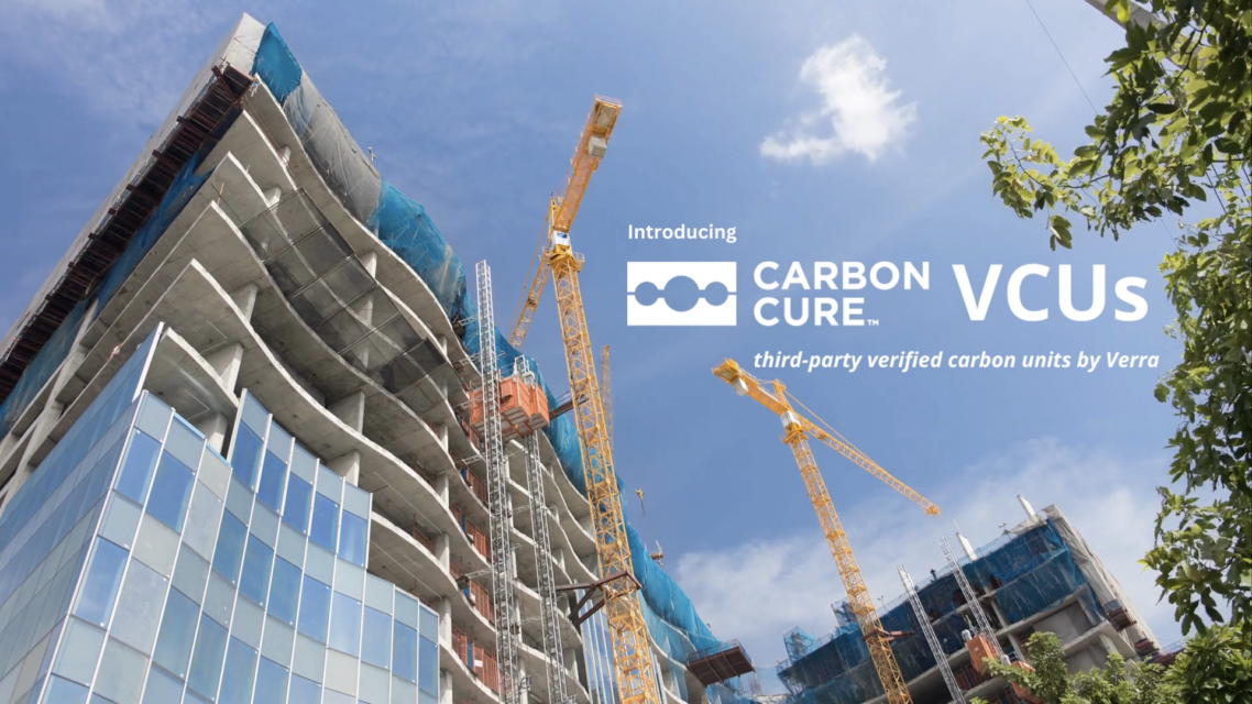 CarbonCure Technologies Announces          First-of-a-Kind Verified Carbon Units