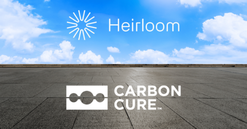 CarbonCure &#038; Heirloom Sign Agreement to Permanently Store Atmospheric CO2 in Concrete Thumbnail