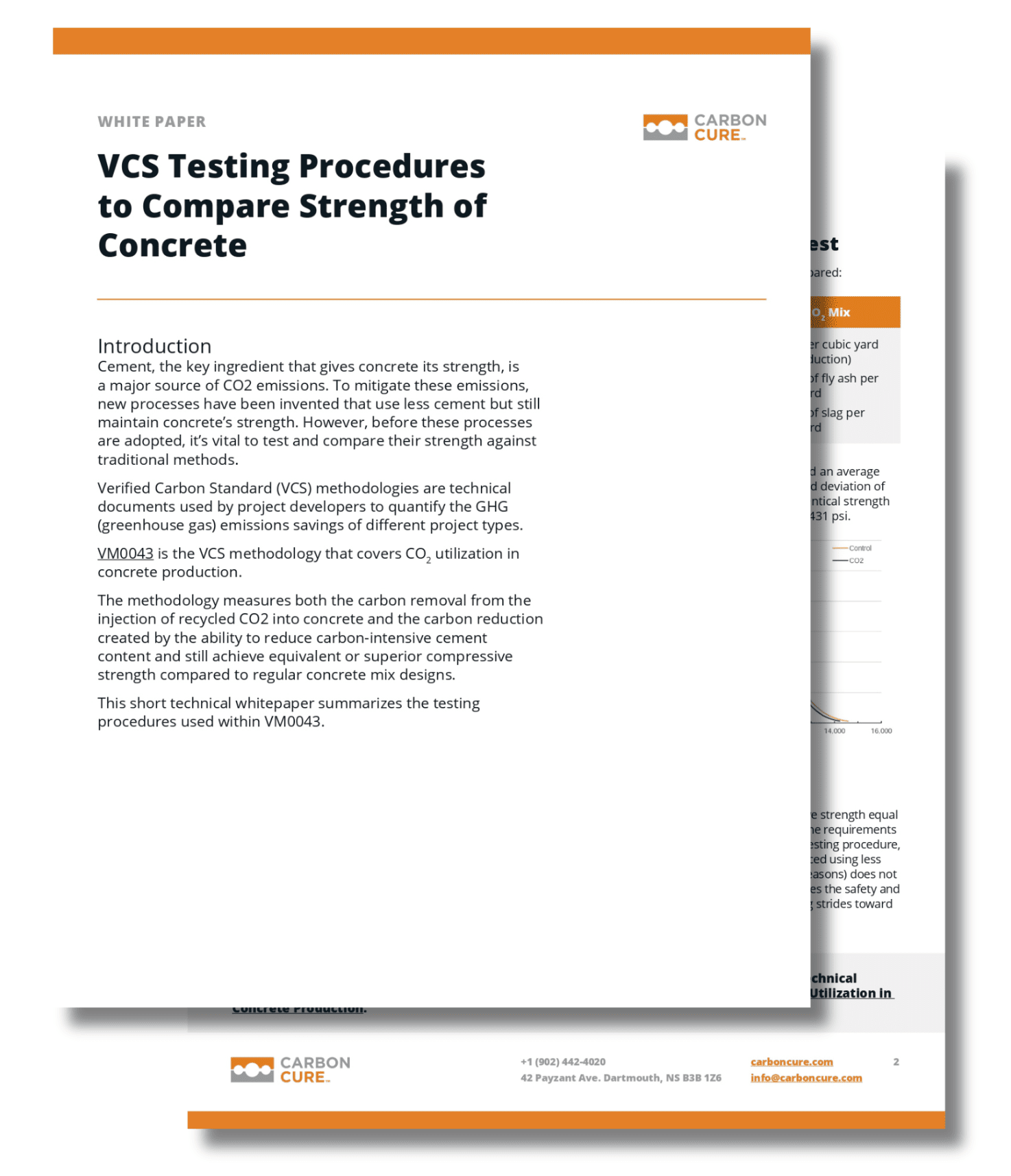 VCS Testing Procedures to Compare Strength of Concrete