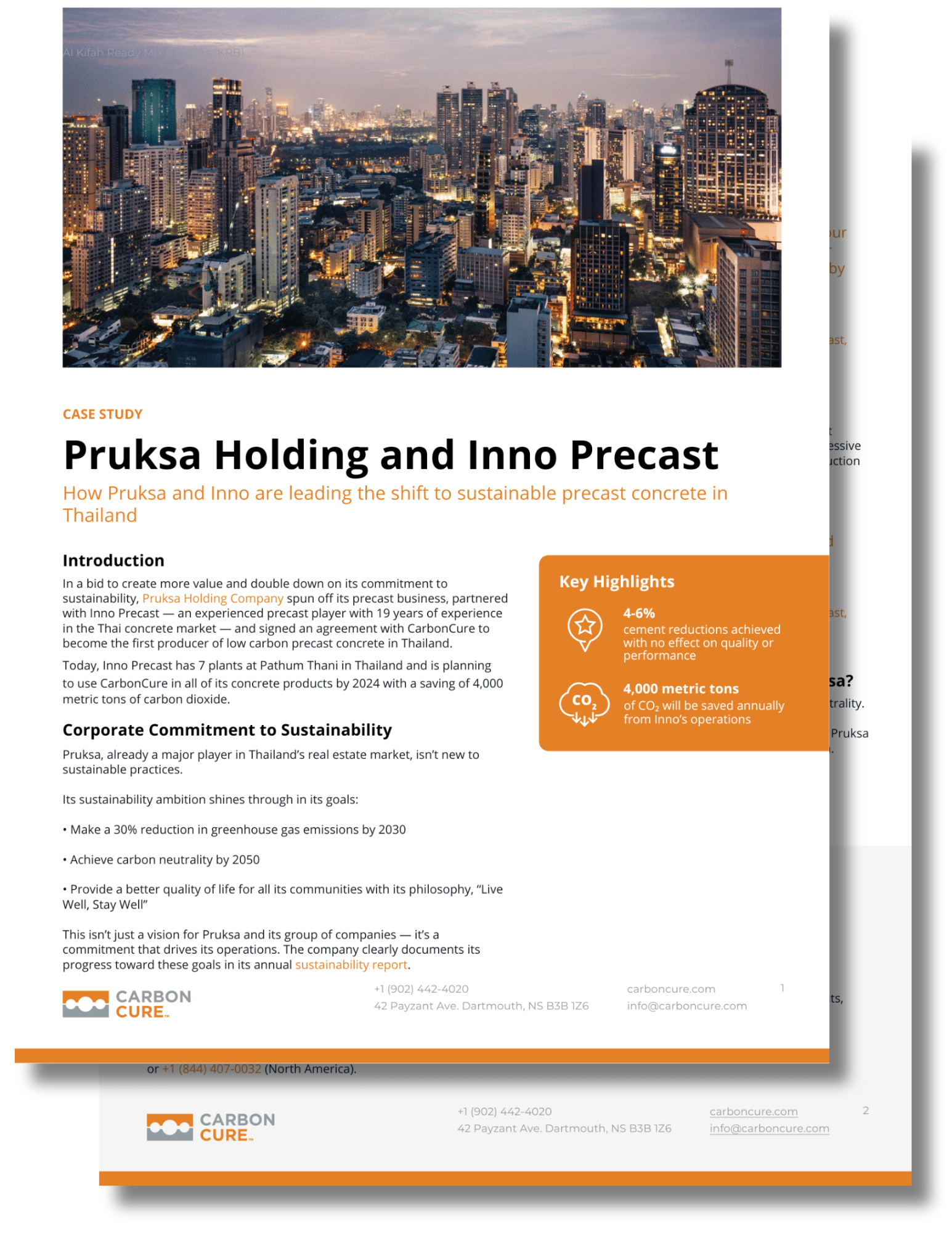 Pruksa Holding and Inno Precast