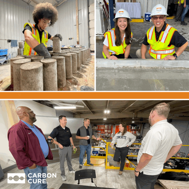 CarbonCure Employees Photo Collage