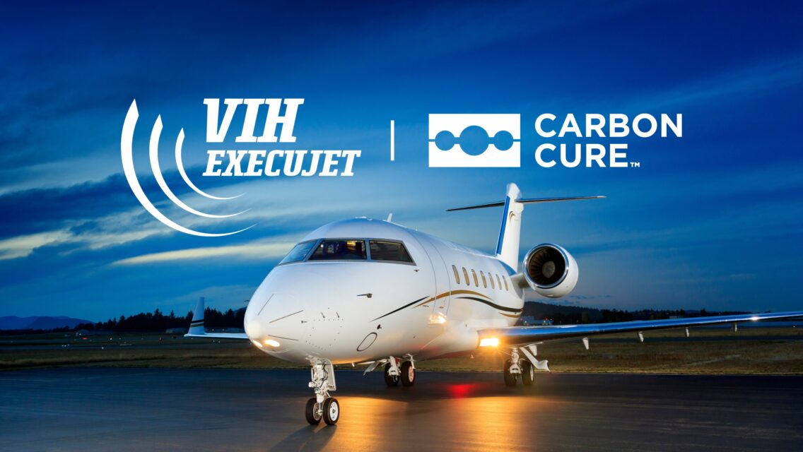 VIH Execujet CarbonCure Credit Purchase (website)