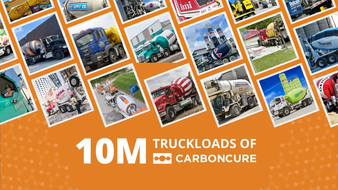 10M Truckloads Of Concrete Milestone